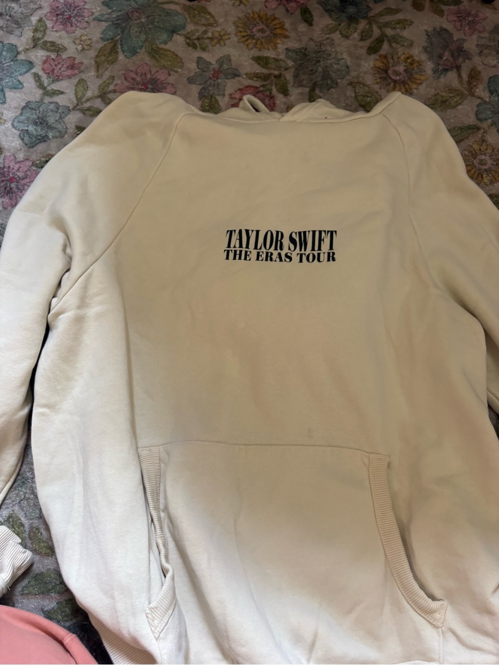 Taylor Swift Cream The Eras Tour Pullover Hoodie